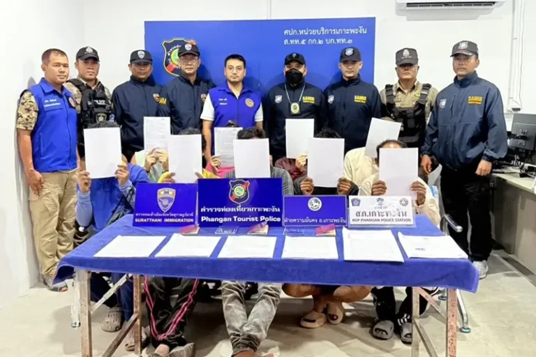 စူရတ်ဌာနီမှာ စပိန်နိုင်ငံသားပိုင် တရားမဝင်ဟိုတယ်ကို ဝင်စစ်ရာမှ မြန်မာအလုပ်သမား ၅ ဦး ဖမ်းဆီးခံရ